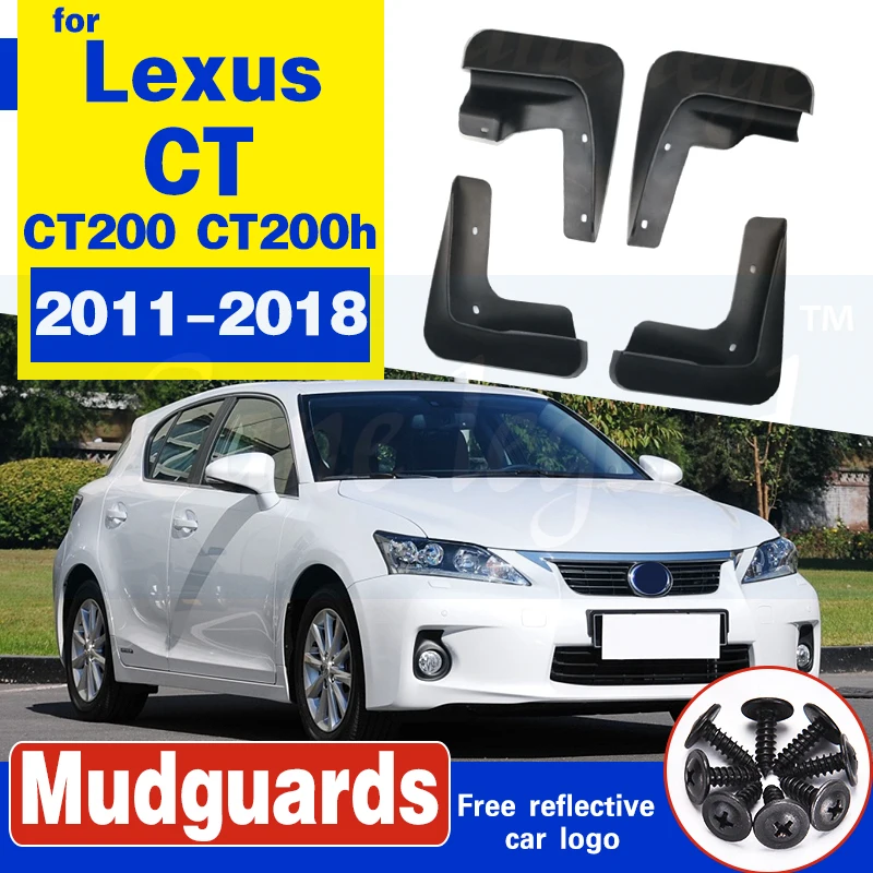 

Брызговики для Lexus CT 200 CT 200h 2011-2018 Брызговики передние задние брызговики крыло брызговиков CT200h 2012 2013 2014