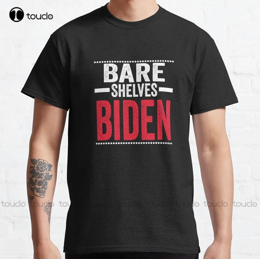 Nagie półki Biden klasyczna koszulka T-Shirt sukienka niestandardowe Aldult nastolatek Unisex moda śmieszne nowe Xs-5Xl moda śmieszne nowe