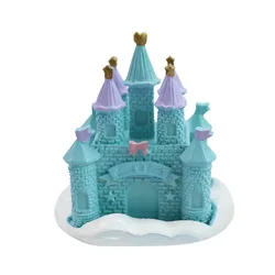 3D Castle silicone mould cake fondant chocolate Bakeware diy aromatherapy plaster making candle Gypsum craft Silicone mold