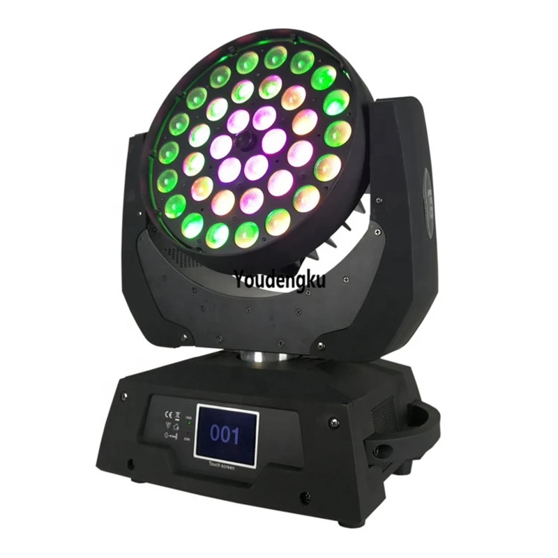 4pcs 36*10w 4in1 rgbw led moving head wash zoom pro light moving heads party event concert dj light