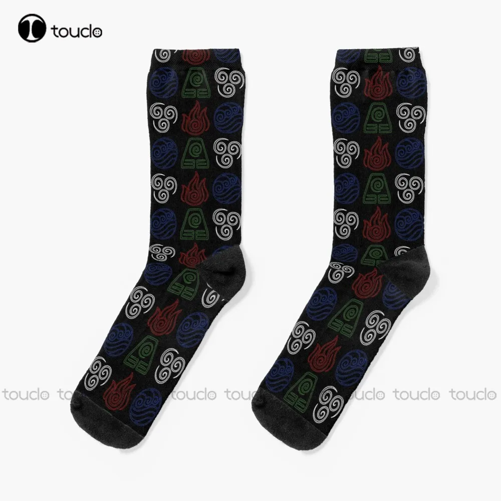 Four Elements Minimalist Socks socks men Personalized Custom Unisex Adult Teen youth Socks Halloween Christmas Fashion new gift