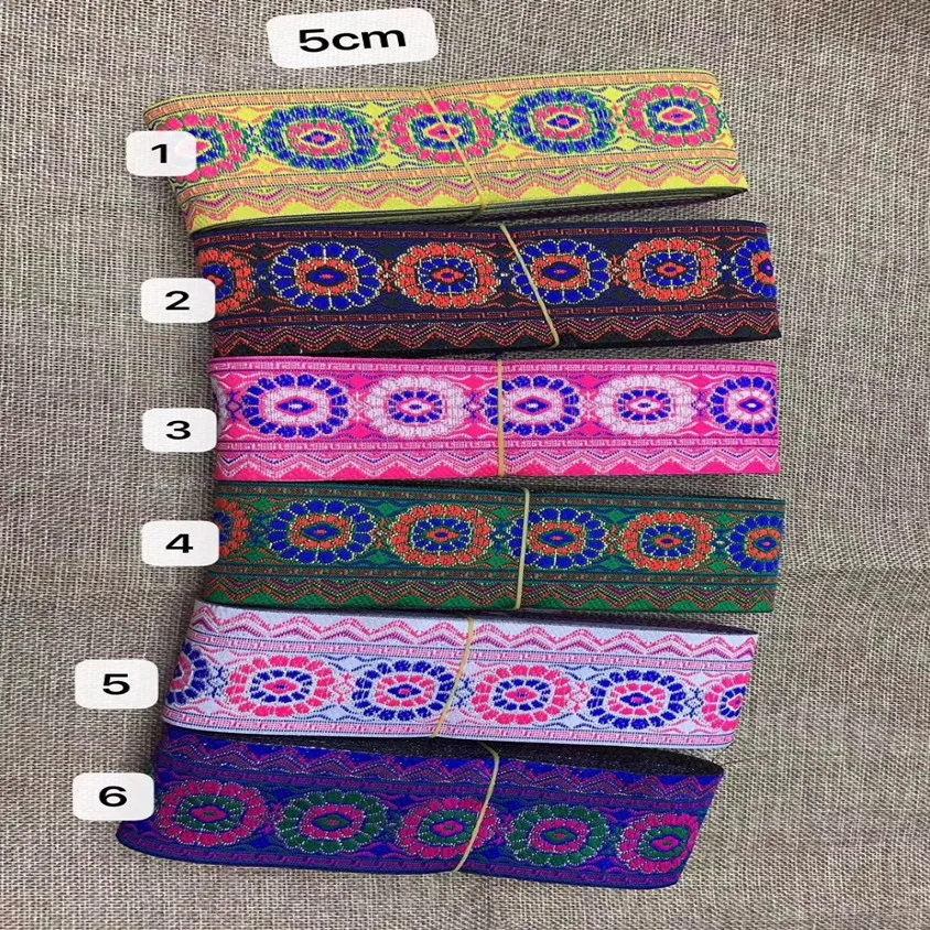 

5cm ethnic style jacquard webbing,QC0419E