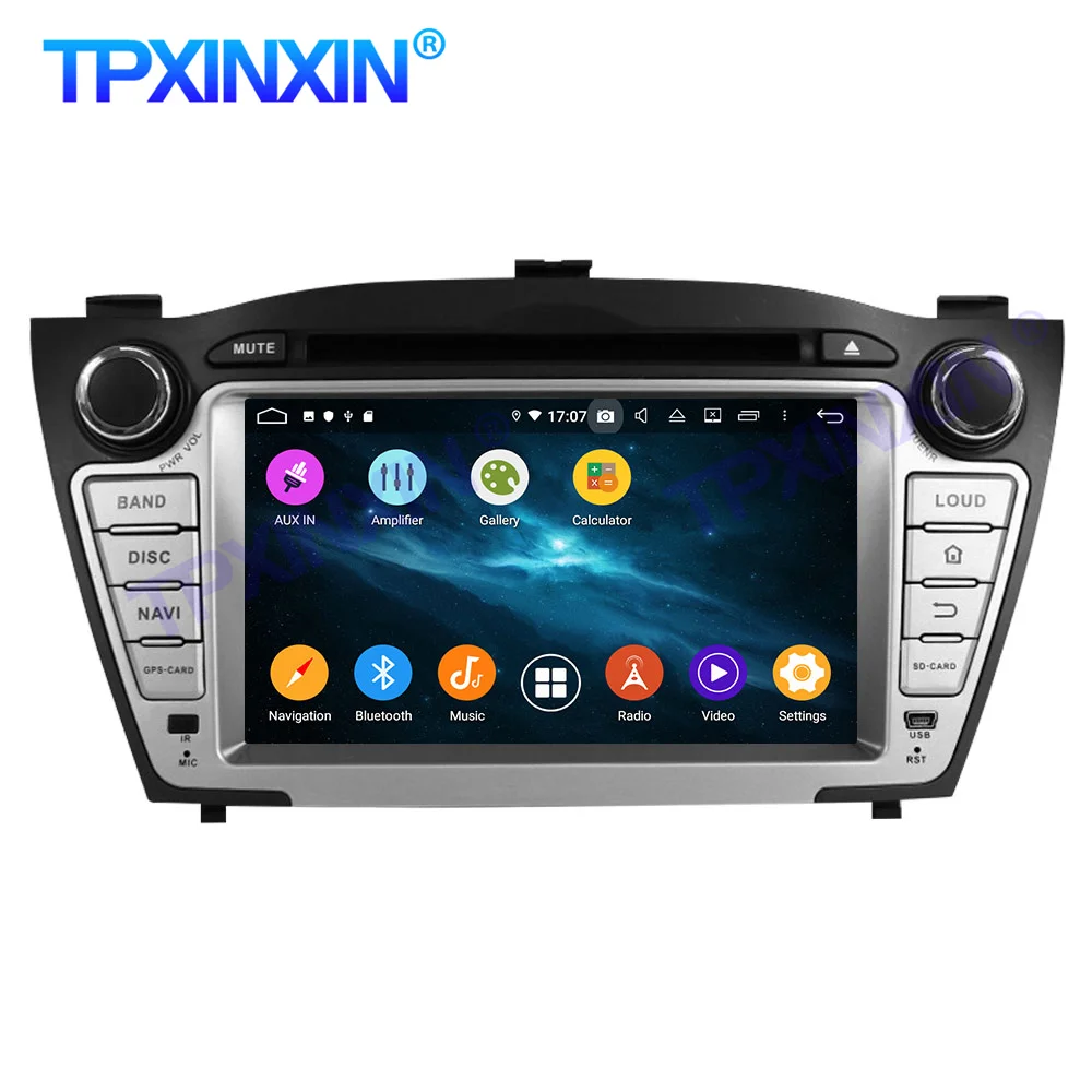 Android 13 IPS PX6 For Hyundai IX35 2009-2015 Carplay Multimedia Player Tape Recorder GPS Navigation Auto Radio StereoHead Unit