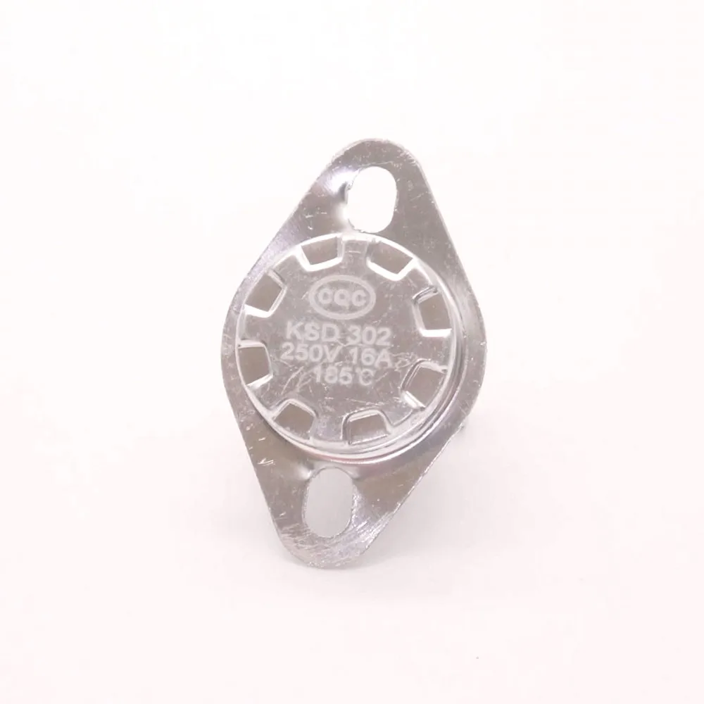 50PCS Thermostat NC KSD302 40C-300C Keramik 16A 250V 40C 45C 50C 120C 130C 85C 90C 95C 180C Normalerweise geschlossen grad thermische sicherung – Detail 7