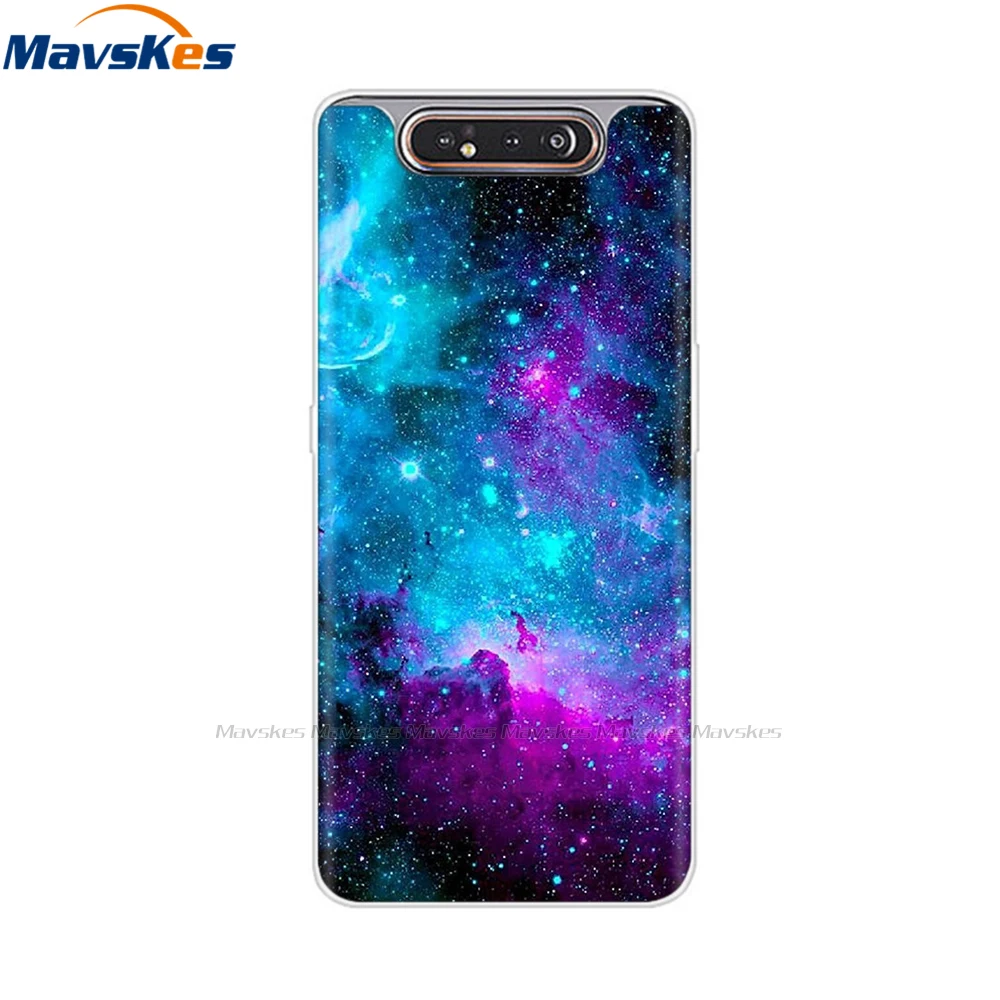 For Samsung Galaxy A80 Case A805 Silicone Soft TPU Phone Case For Samsung A80 2019 A 80 GalaxyA80 A805F A805 SM-A805F/DS Cover