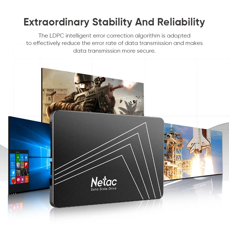 Netac SSD SATA3 120gb 128gb 240gb 256gb Festplatte 256gb 480gb 512gb SSD HDD Festplatten 560 MB/S 1tb 2tb SATA für Desktop Laptop – Detail 8