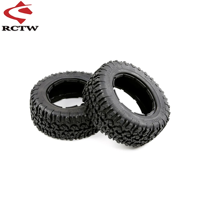 

Off-road & Gravel Wheels Tyres Skin Set for 1/5 LOSI 5IVE-T ROFUN ROVAN LT KM X2 RC CAR Toys PARTS