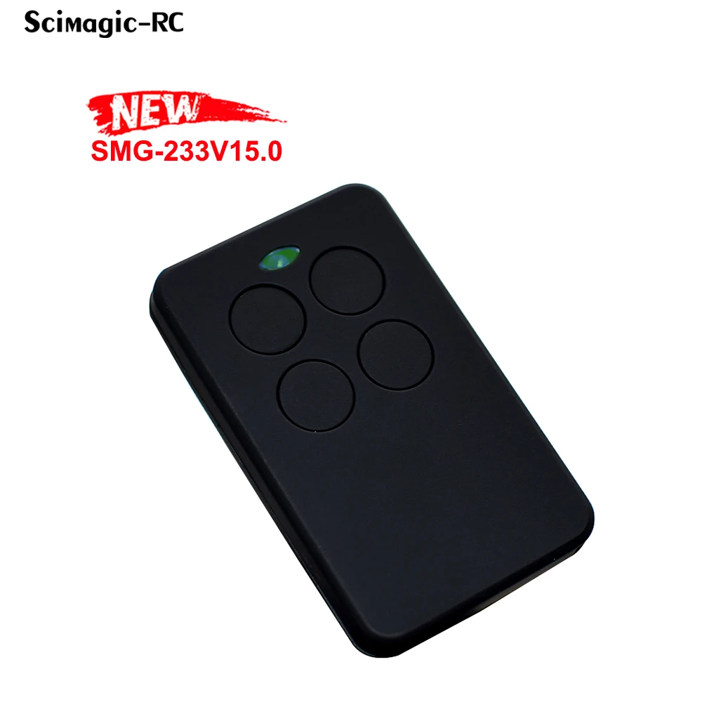 Scimagic-RC SMG-233V15.0 Remote Control For Garage Door Fixed Code Rolling Code 280mhz-868mhz 433MHz Transmitter Gate Key Fob