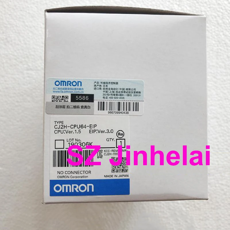 

OMRON CJ2H-CPU64-EIP Authentic Original CPU UNIT Controller