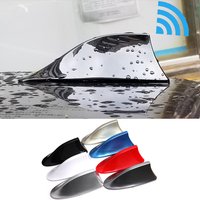 Universal Car Radio Shark Fin Car Shark Antenna Radio FM Signal Design Aerials Antenna Car Styling For All Car Models wholesale
