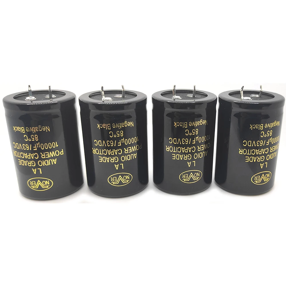앰프 보드용 10000UF 63V Nover 35x50mm 피치 10mm 85 ℃ HIFI HI-FI 발열 골드 오디오 커패시터 전해 커패시터