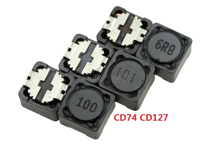 10PCS CD32/43/54/74/75/104/105/127 3D16 4D28 5D28 0520/0630/0650 1040 5040 1265 Inductor 2.2/3.3/4.7/6.8/10/15/33/47/68/100uh/Mh