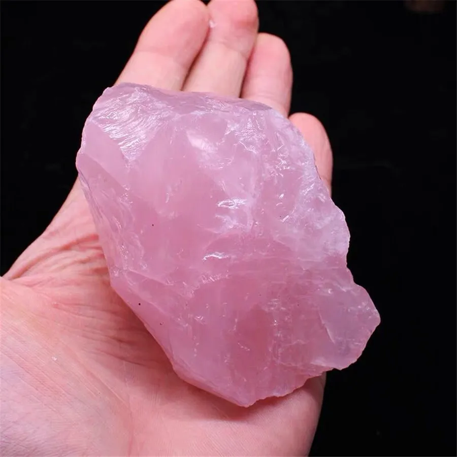 Natural Rough Rose Quartz Crystals (Raw Specimen Healing Reiki Love Stone) Mineral Energy Home Decoration