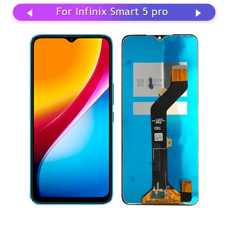 استبدال شاشة لمس LCD لجهاز Infinix Smart 5 Pro PR652B: دليل شامل لاختبار وصيانة الشاشة بسهولة