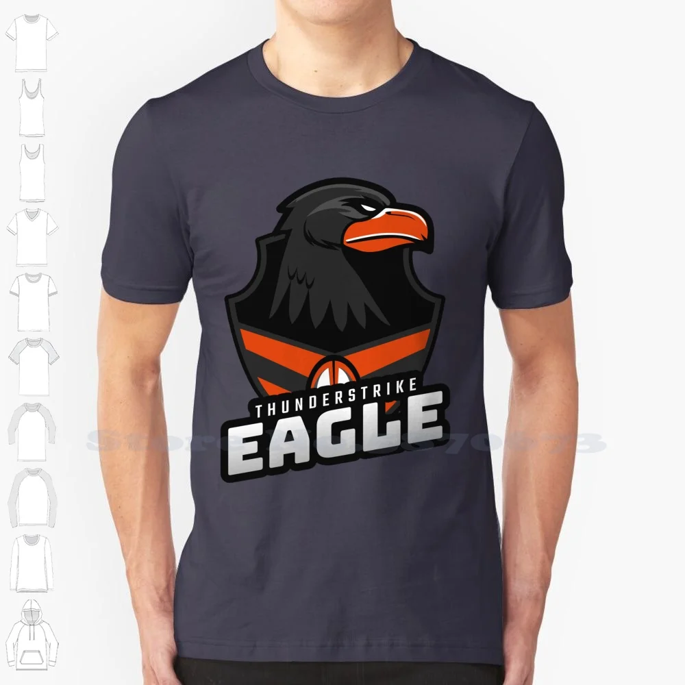 Thunderstrike Eagle Ultimate Gaming Player | Gamer 4 Life 100% Cotton T-Shirt Eagles Gaming Community Cool