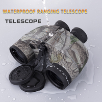 Boshile 10X50 Binoculars professional Military Navigation Waterproof Telescope HD High Power Binoculars For Hunting