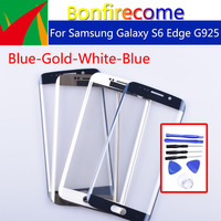For Samsung Galaxy S6 Edge G925 S6 Edge+ / S6 Edge Plus G928FZ G928 LCD Front Outer Glass Touch Screen Lens 5.1\