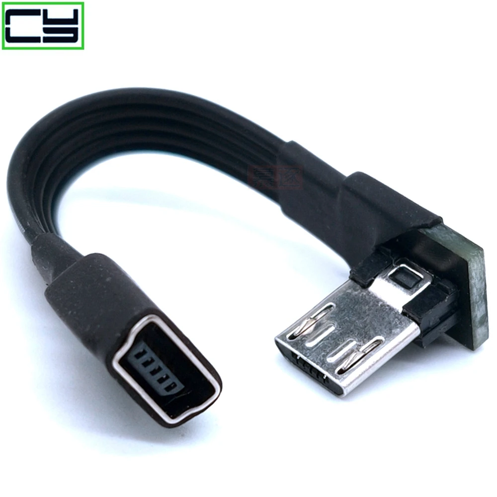 Mini USB Female to Micro USB Male 5 pin to 5 pin Connector Adapter  line for Smart Phones Tablet PCs MP3/ MP4