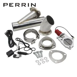 2.25' 2.5''/3 inch Exhaust Control Valve With Remote Control Car Stainless Electric Exhaust Valve Cut outs  kit