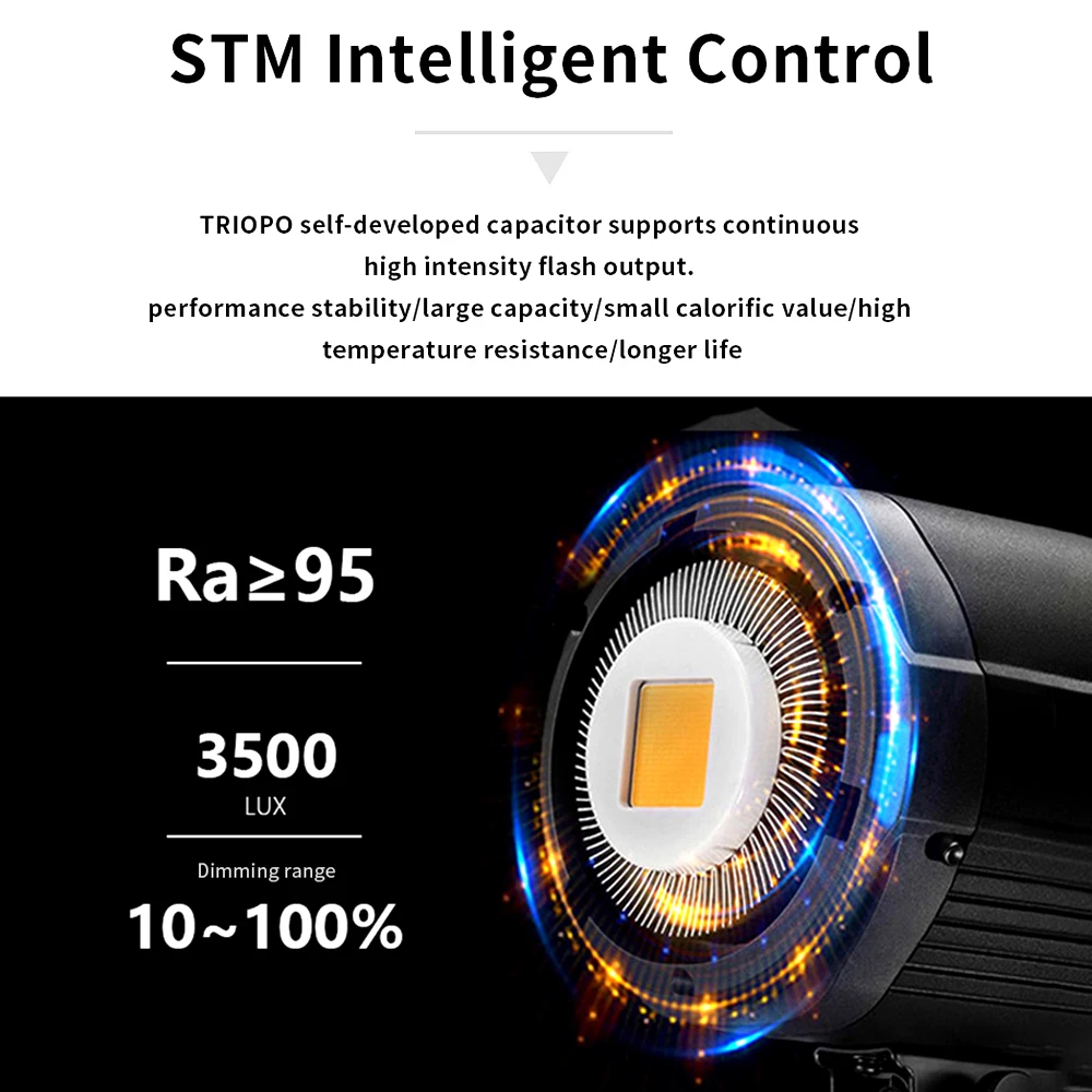 Imagem -04 - Triopo-luz de Vídeo Led para Estúdio Versão Branca 5600k Estandes com Luz Contínua Gravação de Vídeo