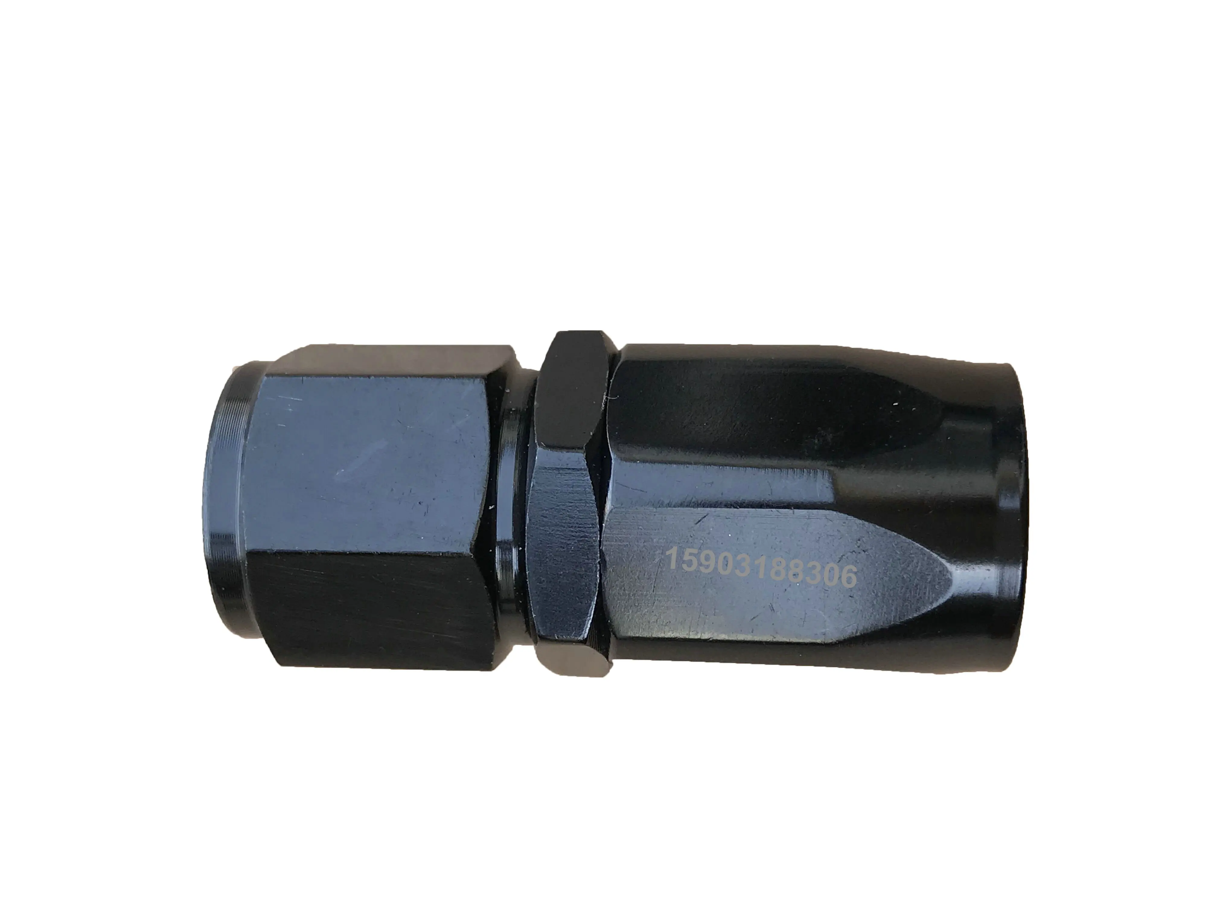 

High Quality Aluminum 0 Degree 10 AN Black And Red Blue Male Adapter Fittings