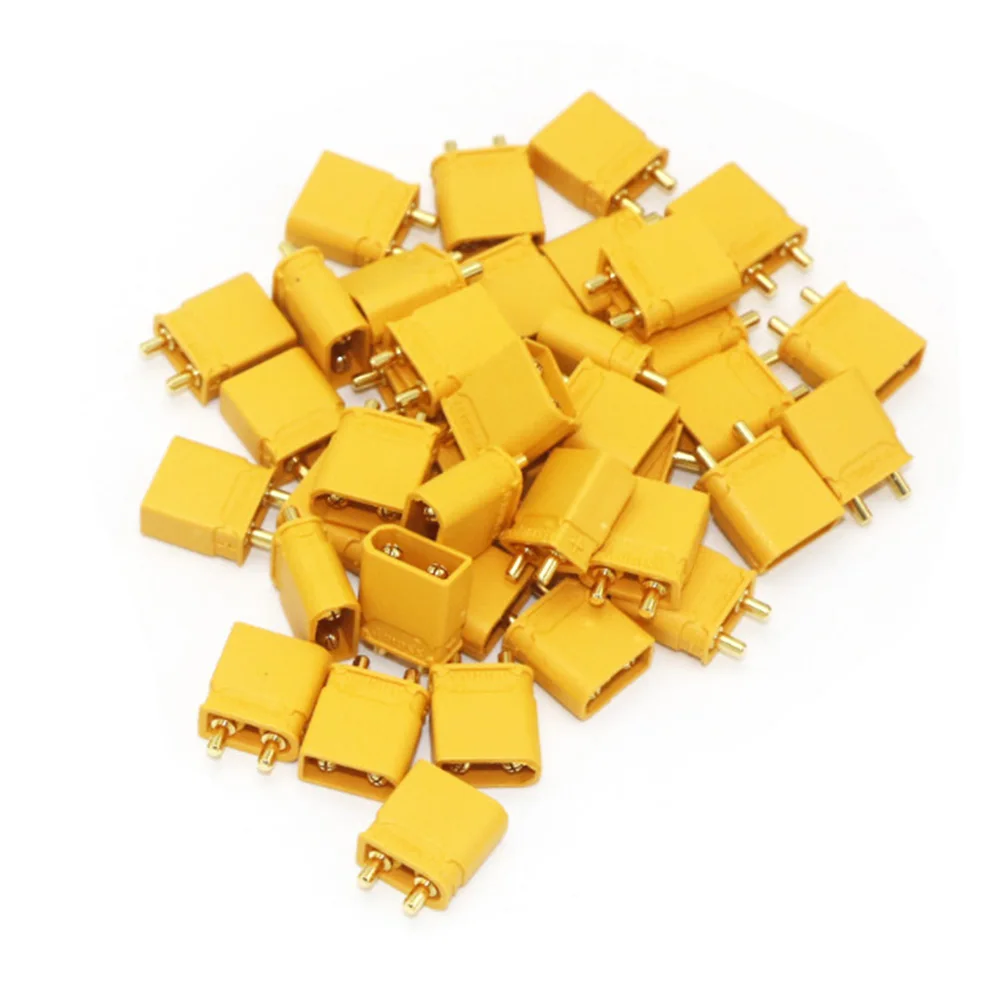 10 pezzi Amass XT30UPB XT30 UPB 2mm spina maschio femmina proiettile connettori spine per batteria RC lipo (5 paia)