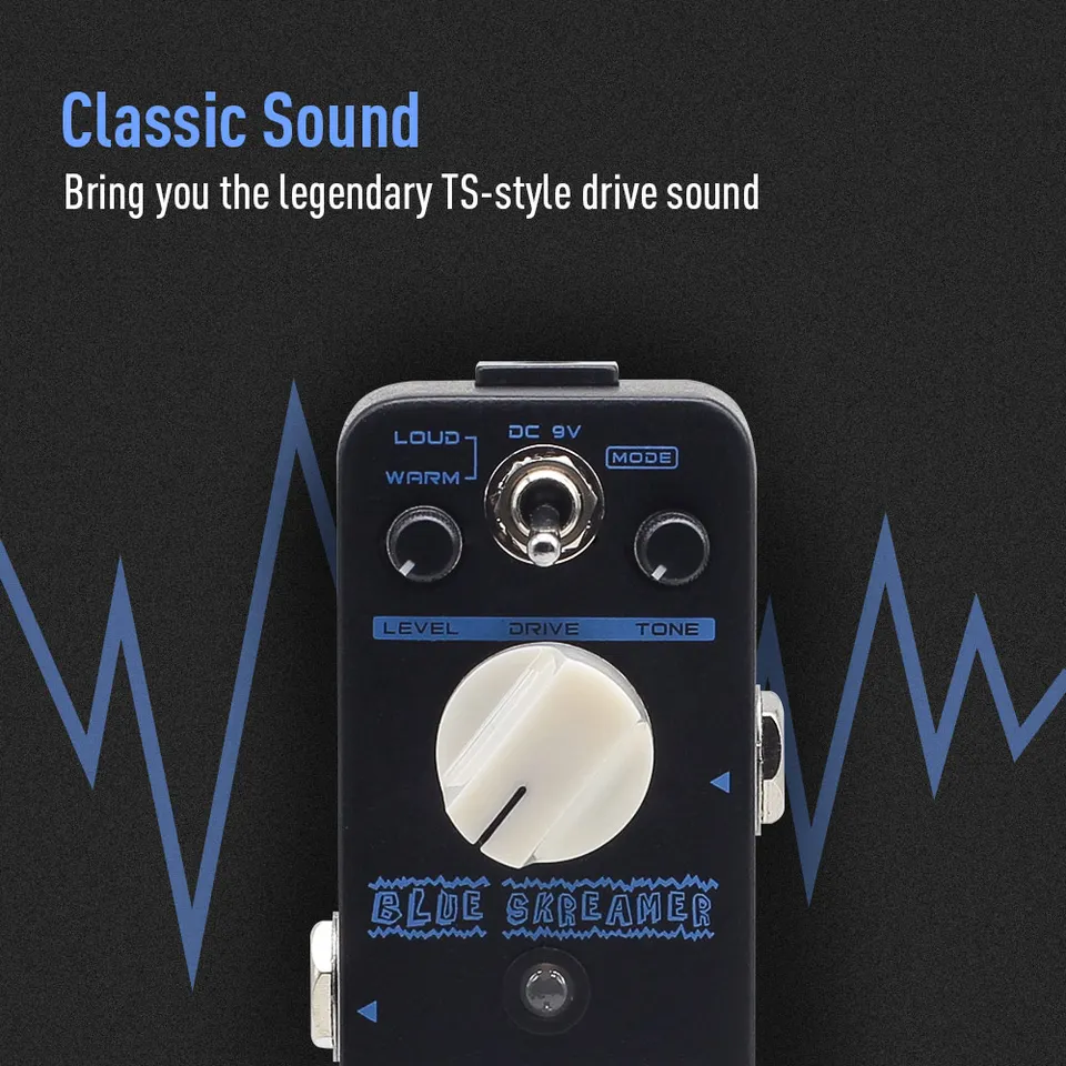 SONICAKE Blue Skreamer Vintage Dumble Blues Analog Overdrive