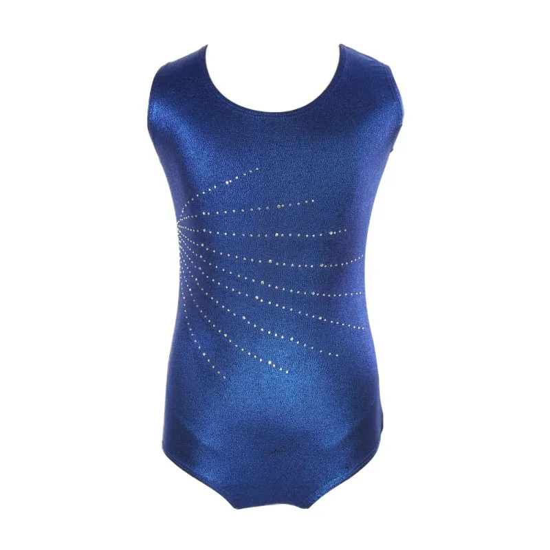 5-14Y Kids Meisjes Bling Ballet Gymnastiek Leotards Unitards Strakke Romper Dancewear