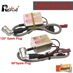 Rcexl Zündung CDI CM6-10mm 90 oder 120 Grad Zündkerze DLE Gas Benzin Motor für DLE20/DLE30/DLE55/CRRCpro GP26R/GP50R/DLE20RA