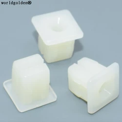 worldgolden 100pcs auto fasteners Rear License Plate Bracket Nut #8 Screw Size  for Renault#8934-201-262,GM#9669486