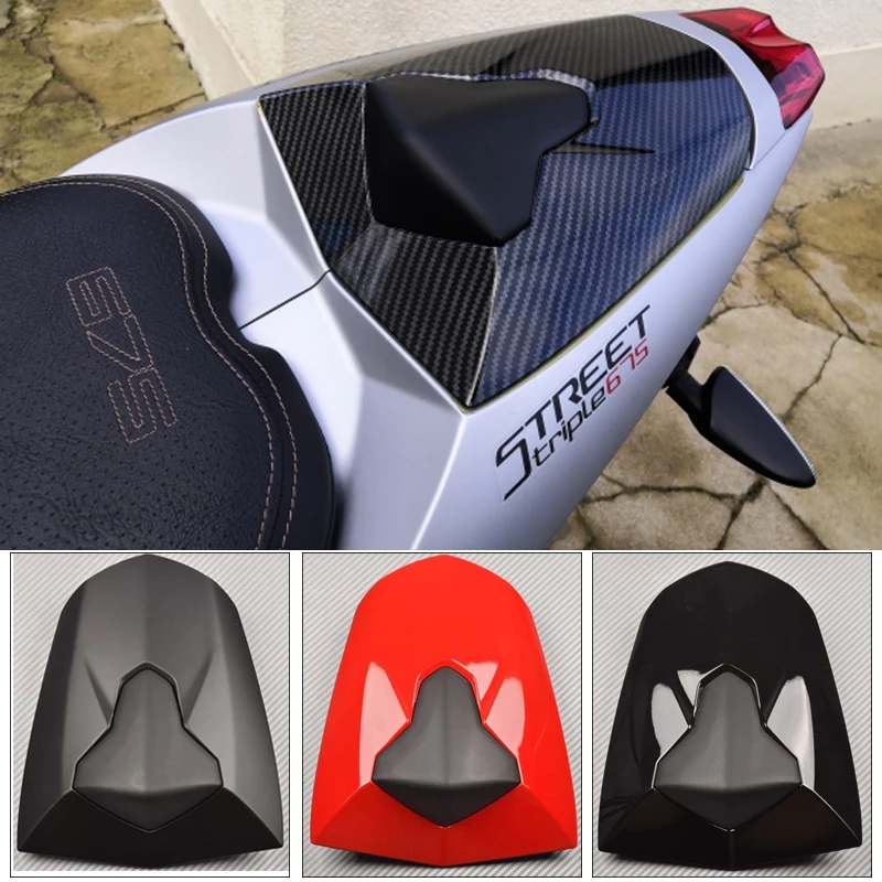 For Triumph Daytona 675 Seat Cover Cowl Fairing Rear Passenger Pillion Solo 2013 2014 15 16 2017 2018 2019 675R Accessories Moto