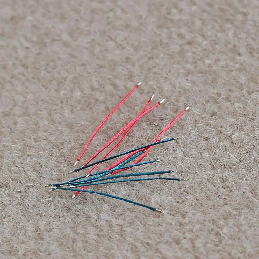 500 قطعة 30 مللي متر/40 مللي متر الإناث الرصاص خط ربط خط mmcx الإناث مقعد خط اللحيم سلك خط الداخلية لحام سلك تتحرك الحديد وحدة co