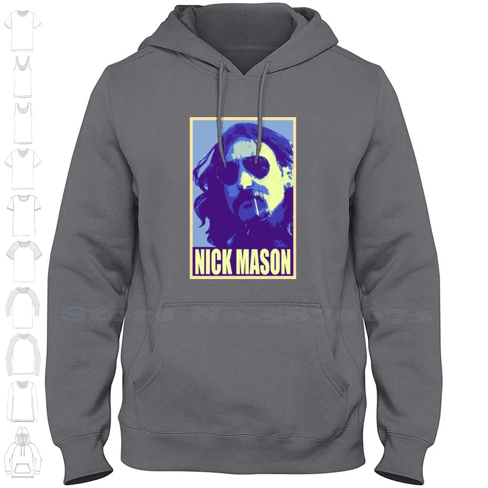 Nick Mason 100% Cotton Hoodie T-Shirt Laurie Durning Us Them Amused To Death Carolyne Christie Priscilla Phillips Roger Walter