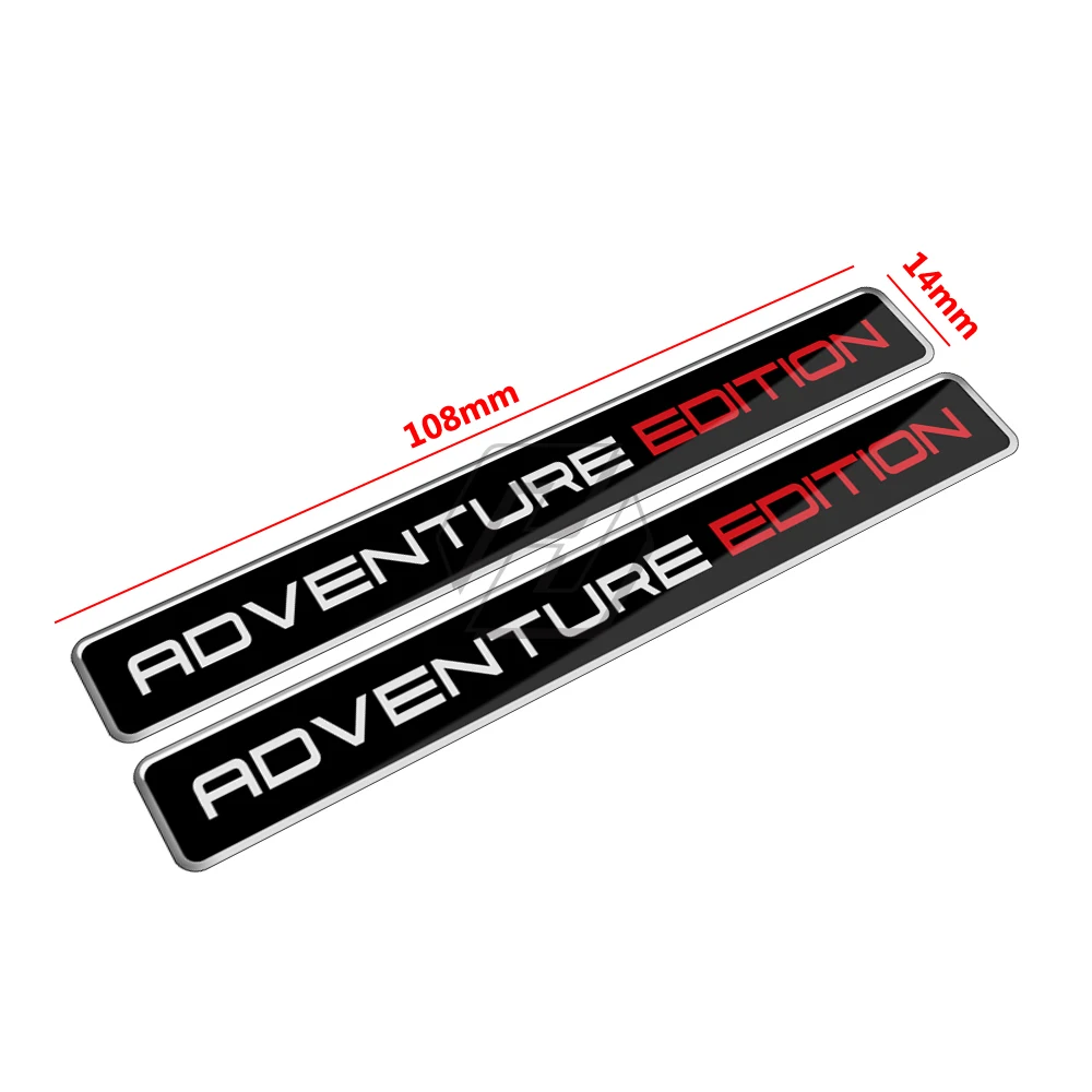 For BMW Motorrad F850GS R1200GS R1250GS For African Twin Etc 3D Resin Adventure Edition Sticker