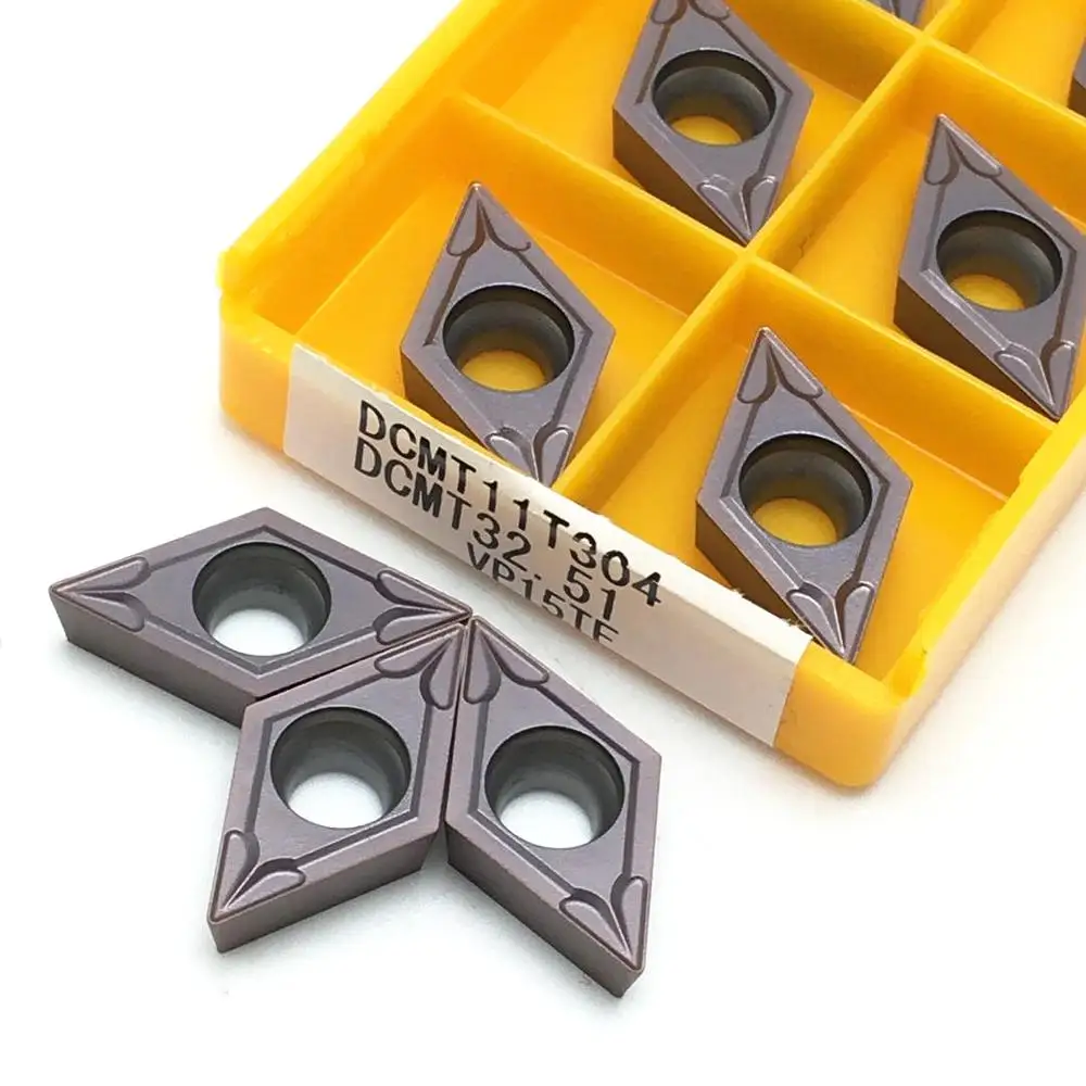 10 pieces of DCMT11T304 DCMT11T308 carbide tipped internal turning tool CNC tool DCMT 11T304 DCMT 11T308 turning tool