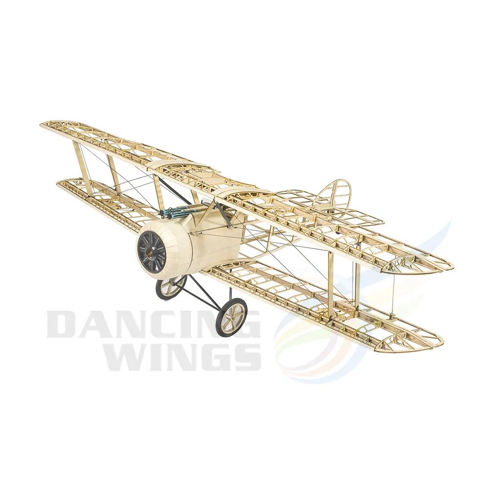 S30 Balsawood RC Model samolotu Sopwith Camel WW1 Brytyjski jednomiejscowy samolot myśliwski (Balsa & Ply) 1200mm (47.2\