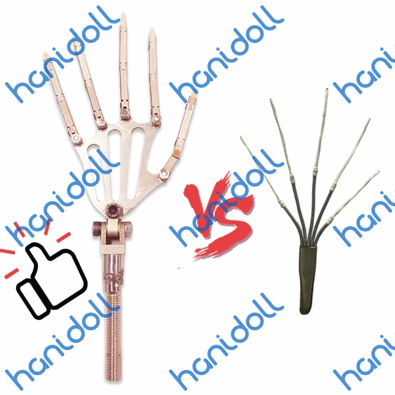 Hanidoll New Full-joint Movable Finger Skeleton for Sex Doll Fully Simulated Sex Doll Finger Bones Do not purchase separately