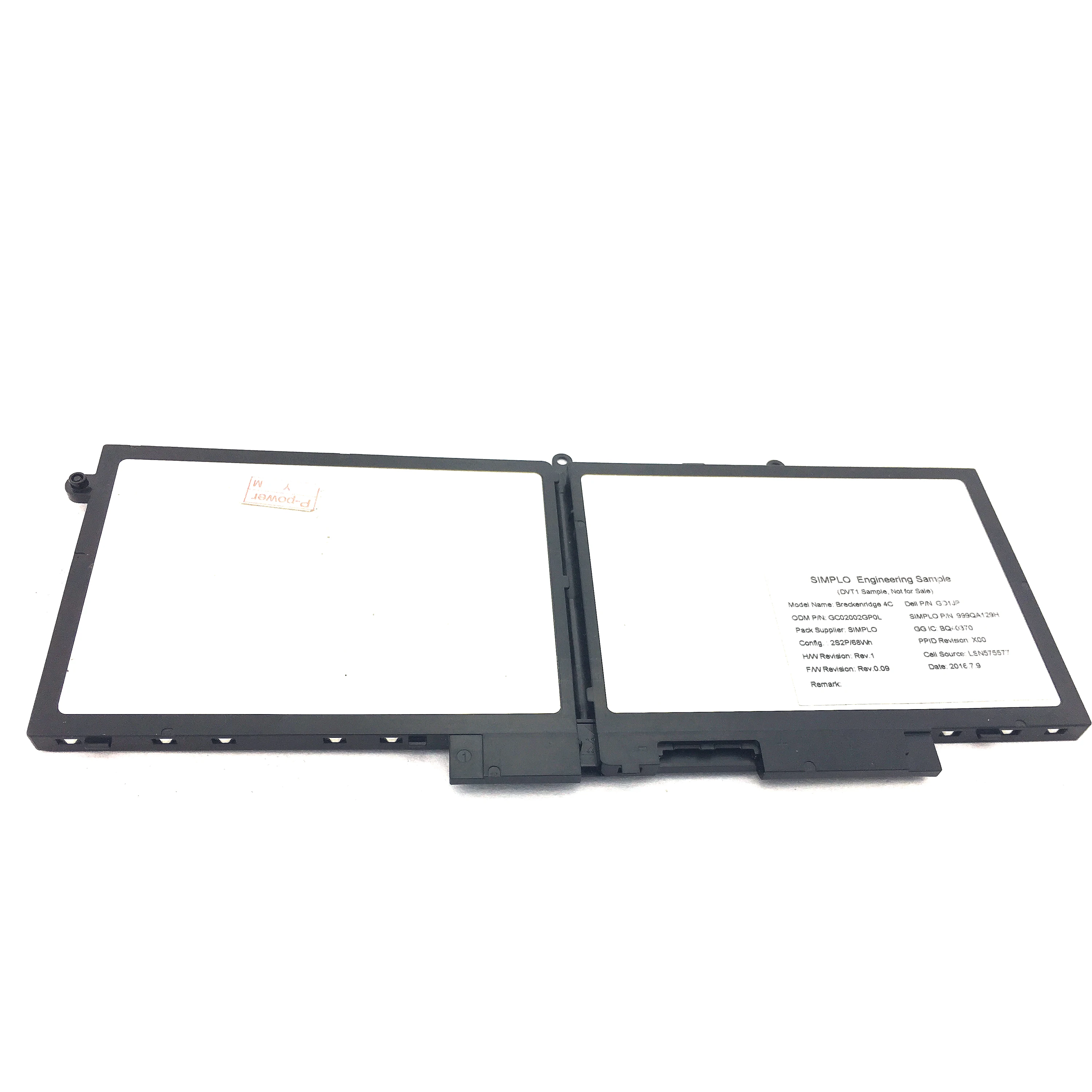 THHK GJKNX Laptop Battery Replacement For Prec 15 3520 3530 Lat 14 5480 E5480 5490 E5490 Lat 15 5580 E5580