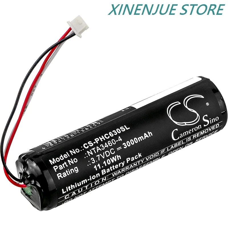 Baby Monitor Battery 3.7V/3000mAh NTA3460-4,NTA3459-4 for Philips Avent SCD630,SCD620,SCD625,SCD833,SCD843