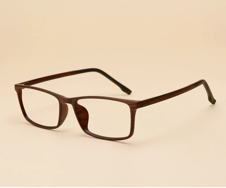 YIMARUILI Männer Und Frauen Brillengestell Nachahmung Holzmaserung Quadrat Mode Retro Brillen Optische Brillen 98056 – Detail 19