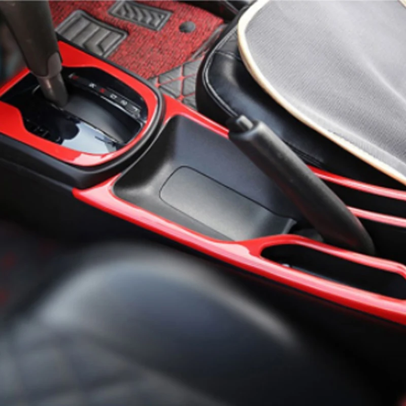 Dla 2015-2020 HONDA CITY GM6 panel zmiany biegów hamulec ręczny dopasowane obramowanie ramki, wykończenie wnętrza z włókna węglowego dla Ballade Grace 2017 2019 — zdjęcie 6