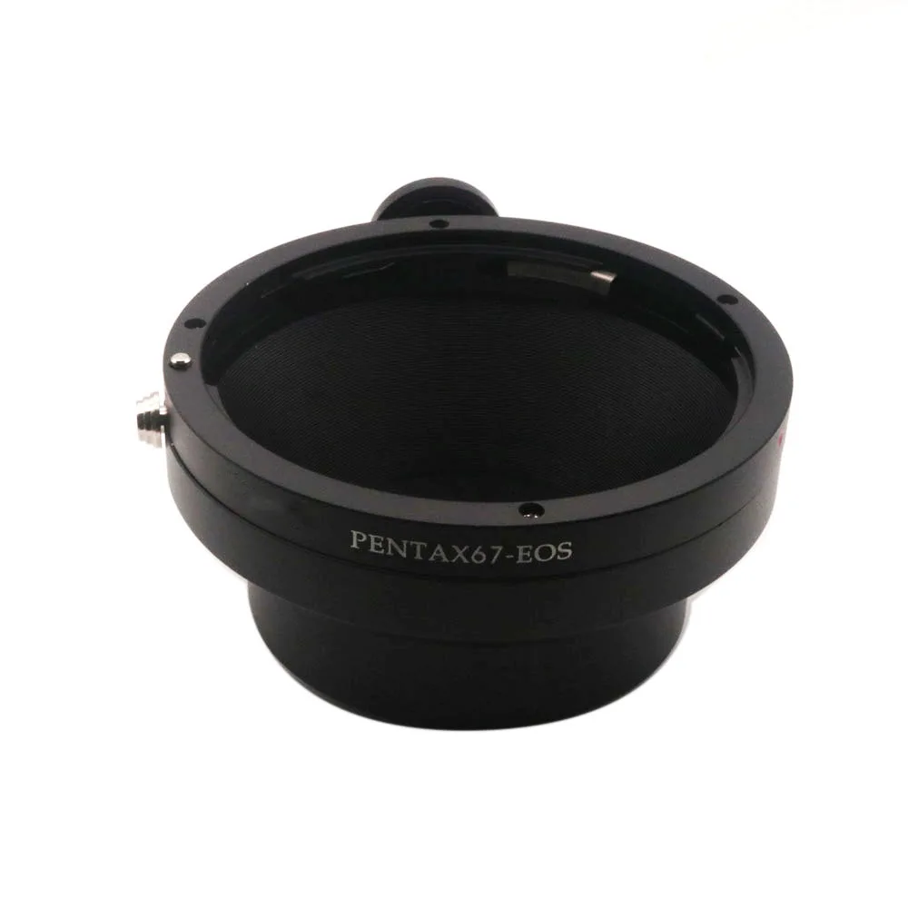 Pentax67-EOS Mount Adapter Ring for Pentax 67 67II 6x7 series PK67 mount Medium Format Lens to Canon EOS EF mount camera body