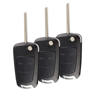 Yiqixin - غطاء مفتاح السيارة القابل للطي ، متوافق مع Vauxhall و Opel و Astra و Corsa و D و Vectra و B C و Mokka و Zafira و Vectra أغطية سقف المبيعات 12 أوبل أسترا ه - رقم 2