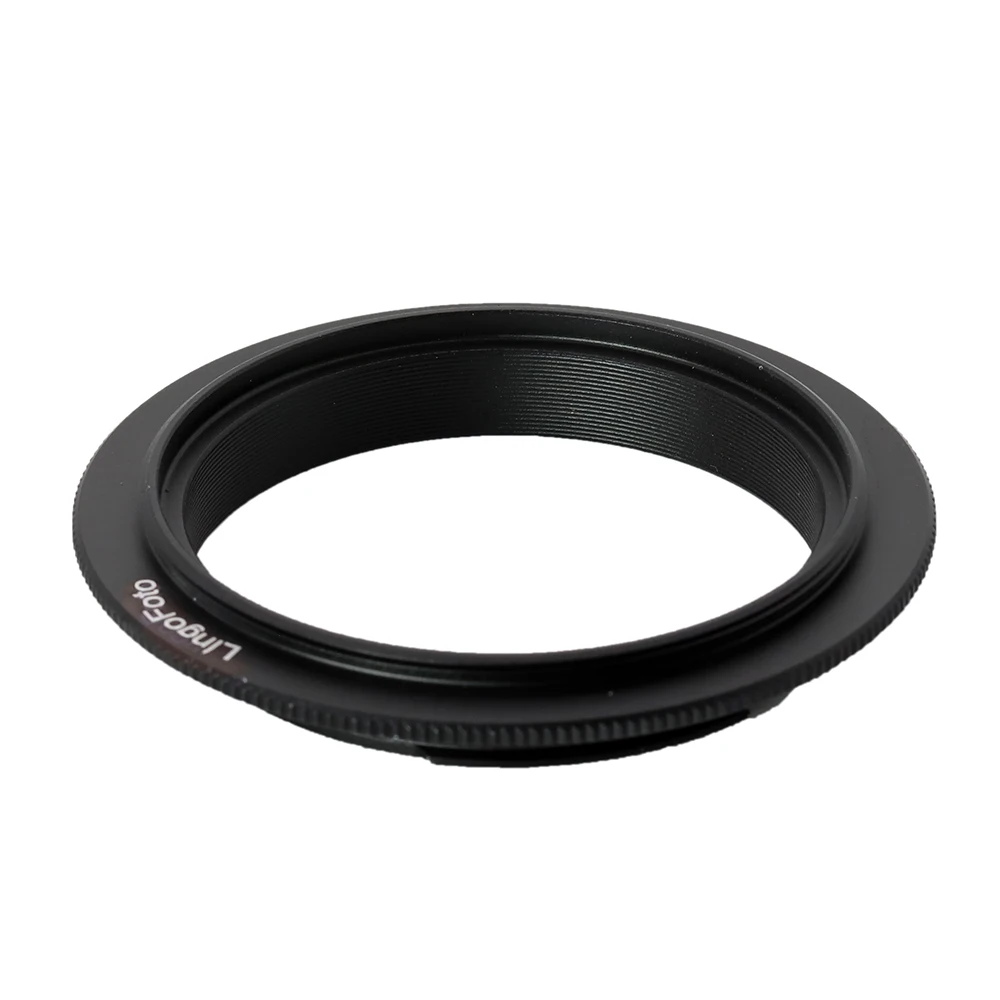 LingoFoto Макро Обратный объектив адаптер кольцо 49/ 52/ 55/ 58/ 62/ 67/ 72/ 77mm-EOS R для Canon EOS RF Крепление камеры EOS R/EOS RP