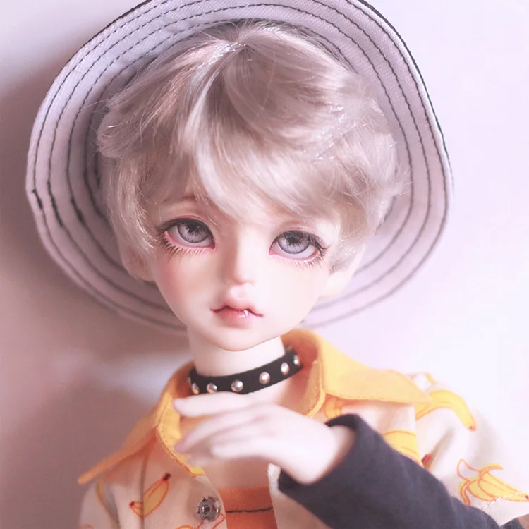 BJD doll wig suitable for 1-3 1-4 1-6 size Fashion all-match short hair soft silk doll accessories