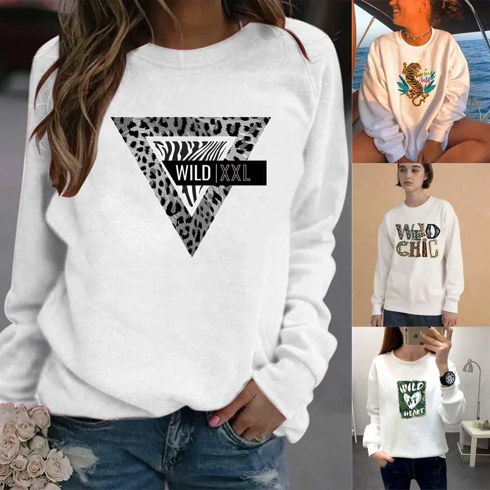 Sudadera con capucha de gran tamaño para mujer, ropa de manga larga con cuello redondo, jerséis, chándal