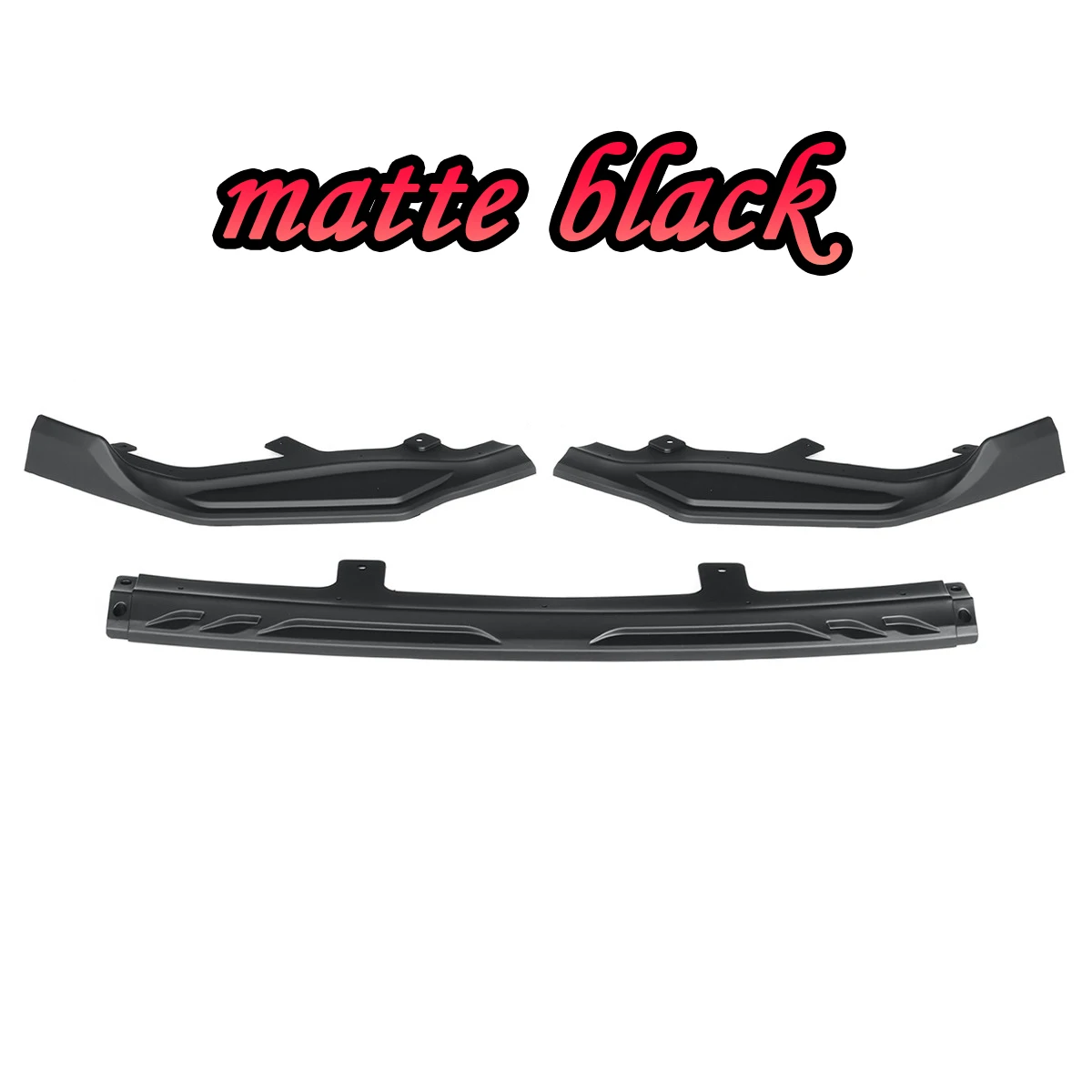 3PCS High Quality Car Front Bumper Splitter Lip Spoiler Body Kit Bumper For Lexus IS200t IS300 IS350 F-sport 2017 2018 2019 2020