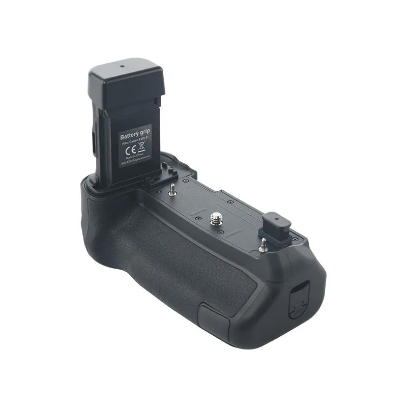 Controle remoto para câmera canon eos eosr, peça de reposição com bateria vertical