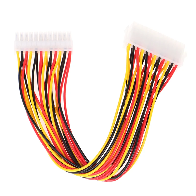 30cm ATX 24 Pin Male To 24Pin Female Power Supply Extension Cable Power Lead Connector Wire Power Output Line