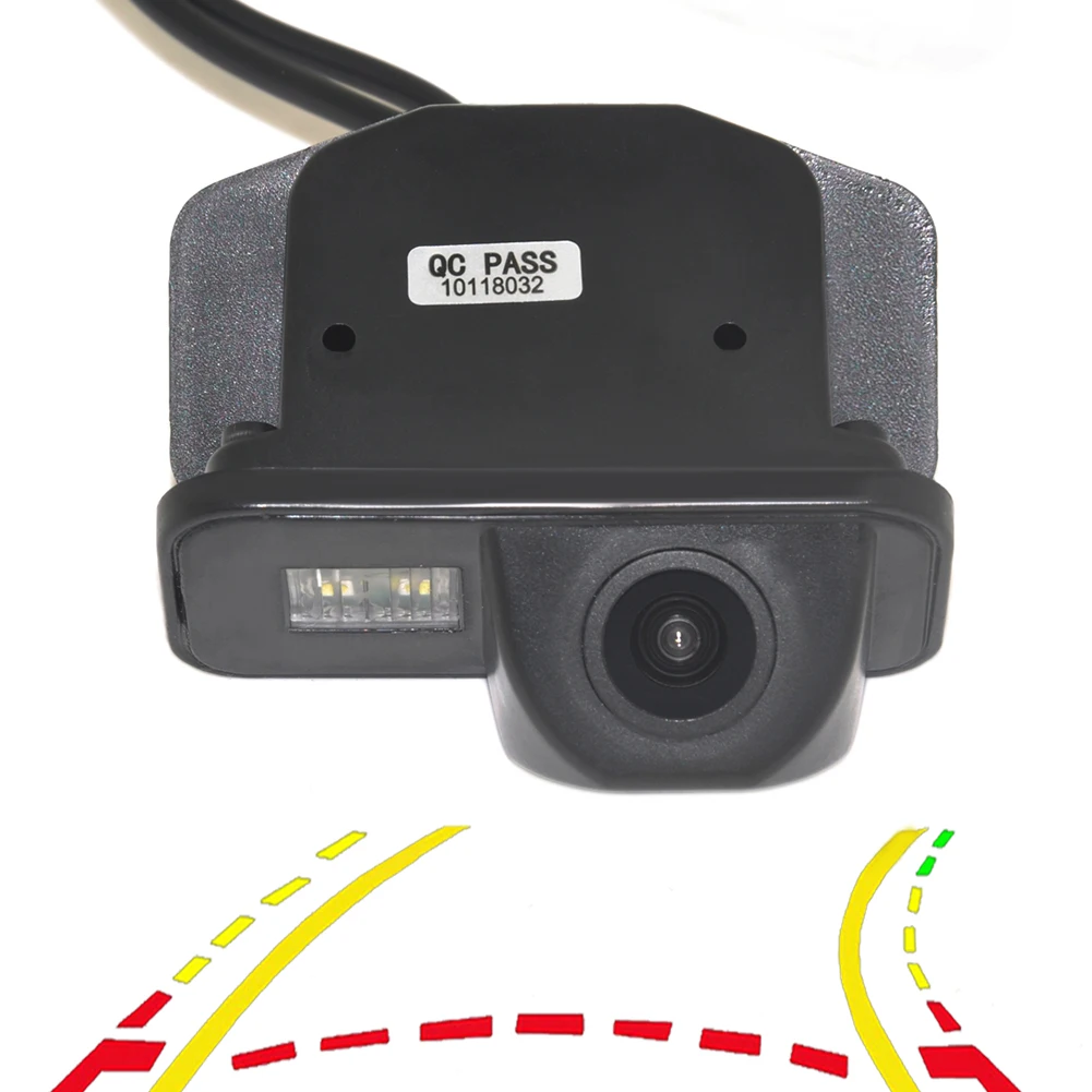 Car Dynamic Trajectory Reverse Backup Rear View Camera For Toyota Corolla Auris Avensis T25 T27 Vehicle Tracks Parking Camera